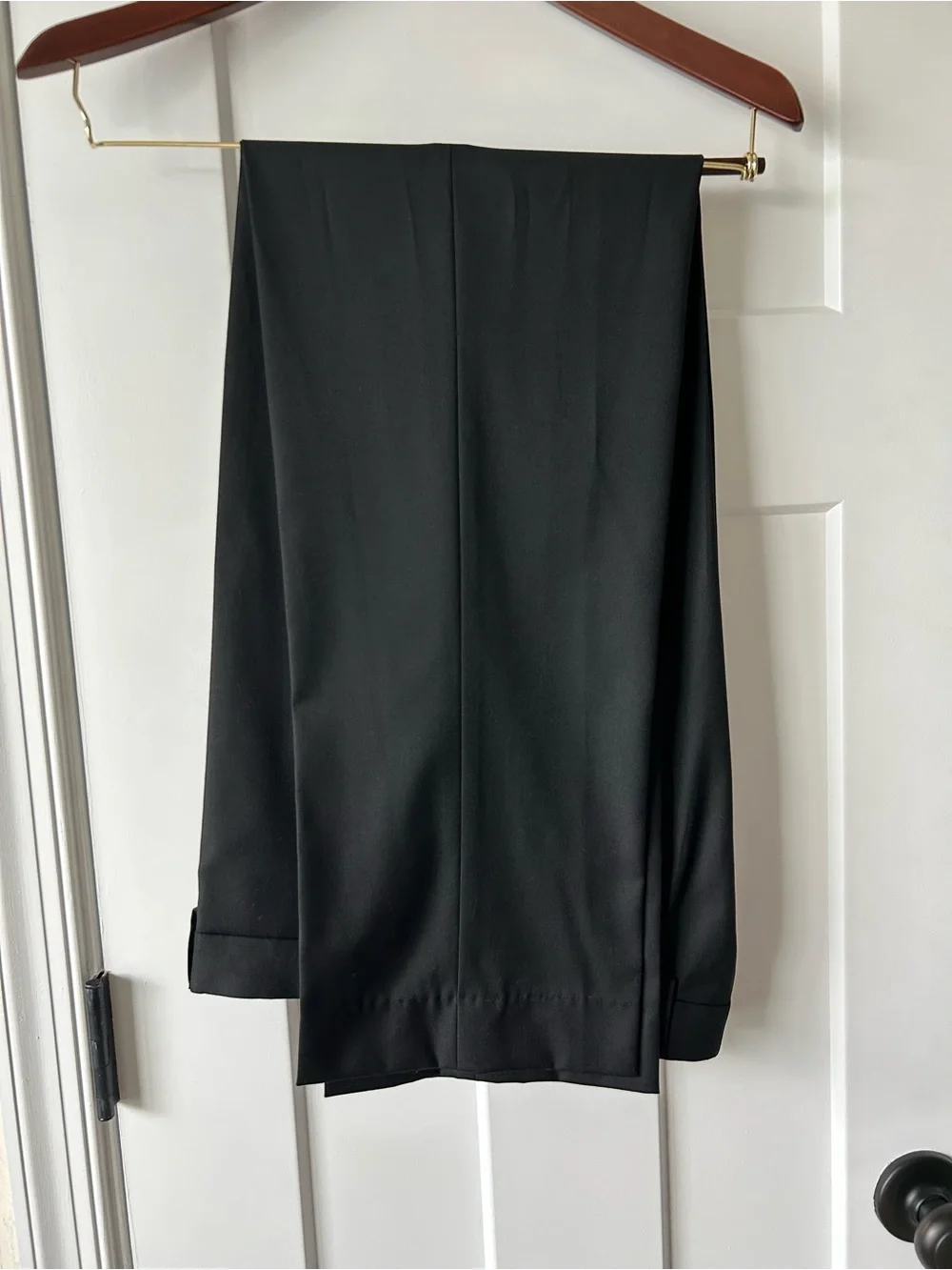 Men’s Suit - IZOD 38L, Black Two-Button Suit